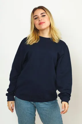 Sweatshirt Col Rond Paris pour femmes Navy - Radsow