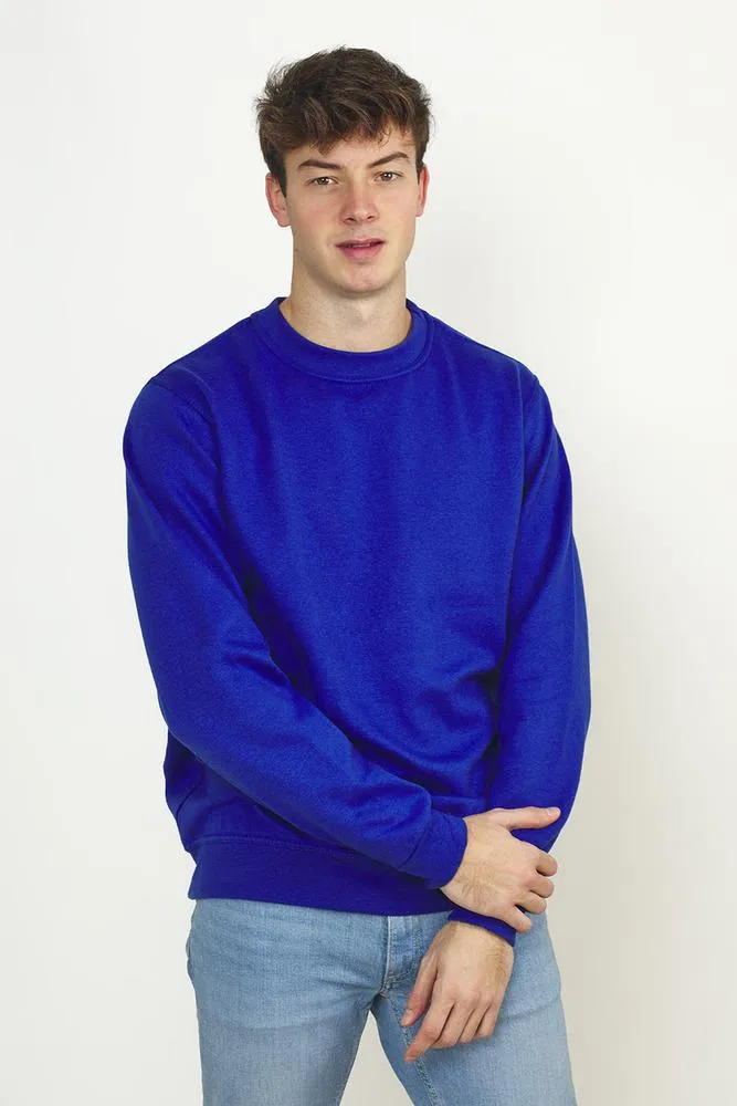 Sweatshirt Col Rond Paris pour hommes Bleu Royal - Radsow