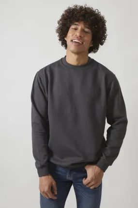 Sweatshirt Col Rond Paris pour hommes Charcoal - Radsow