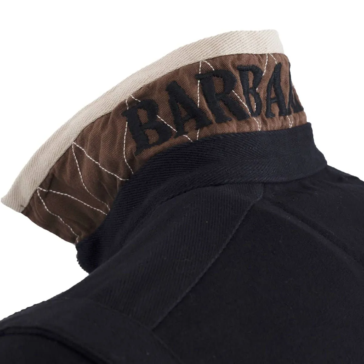 Sweatshirt noir à zip Barbarians