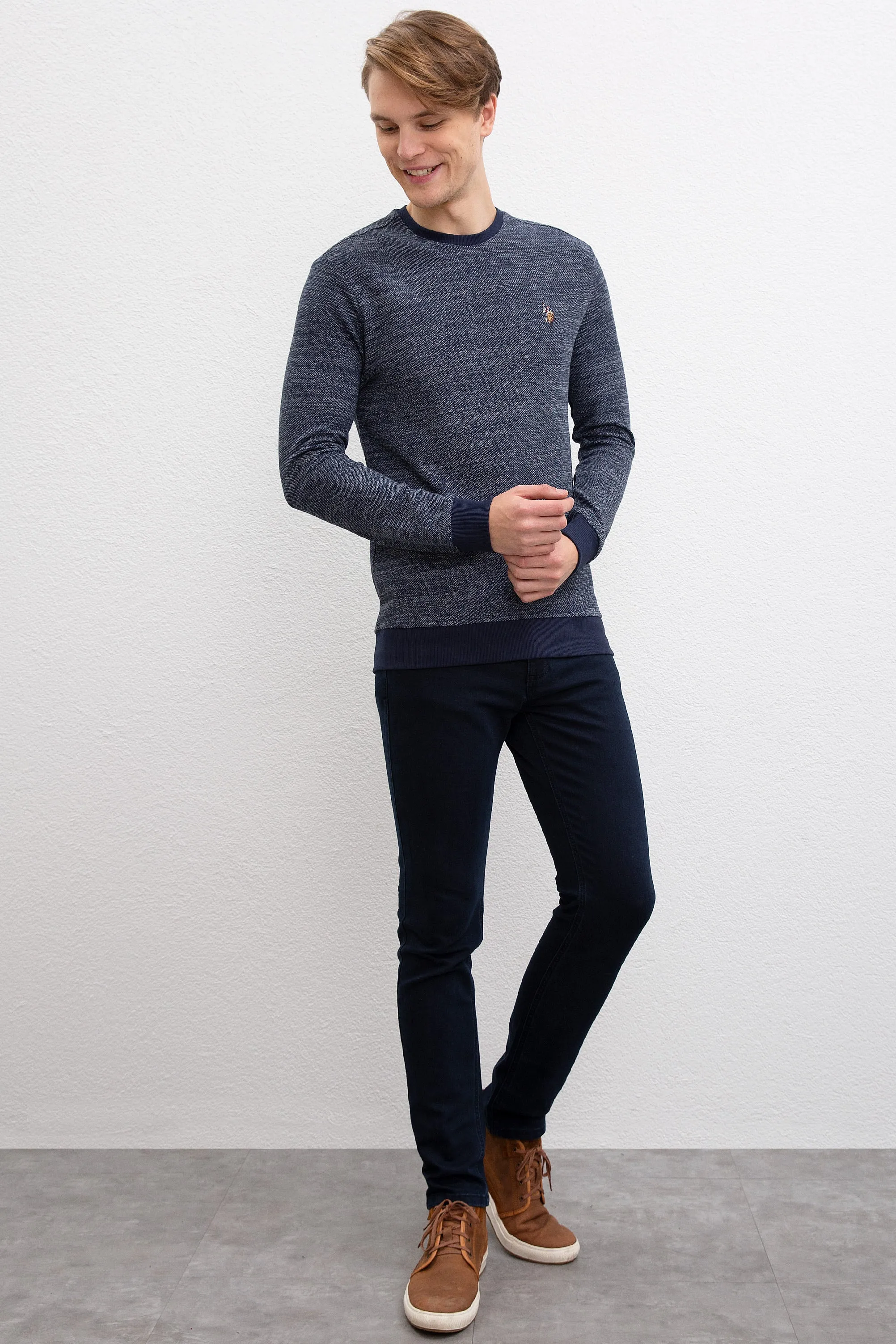 Sweatshirt UNI NAVY BLUE