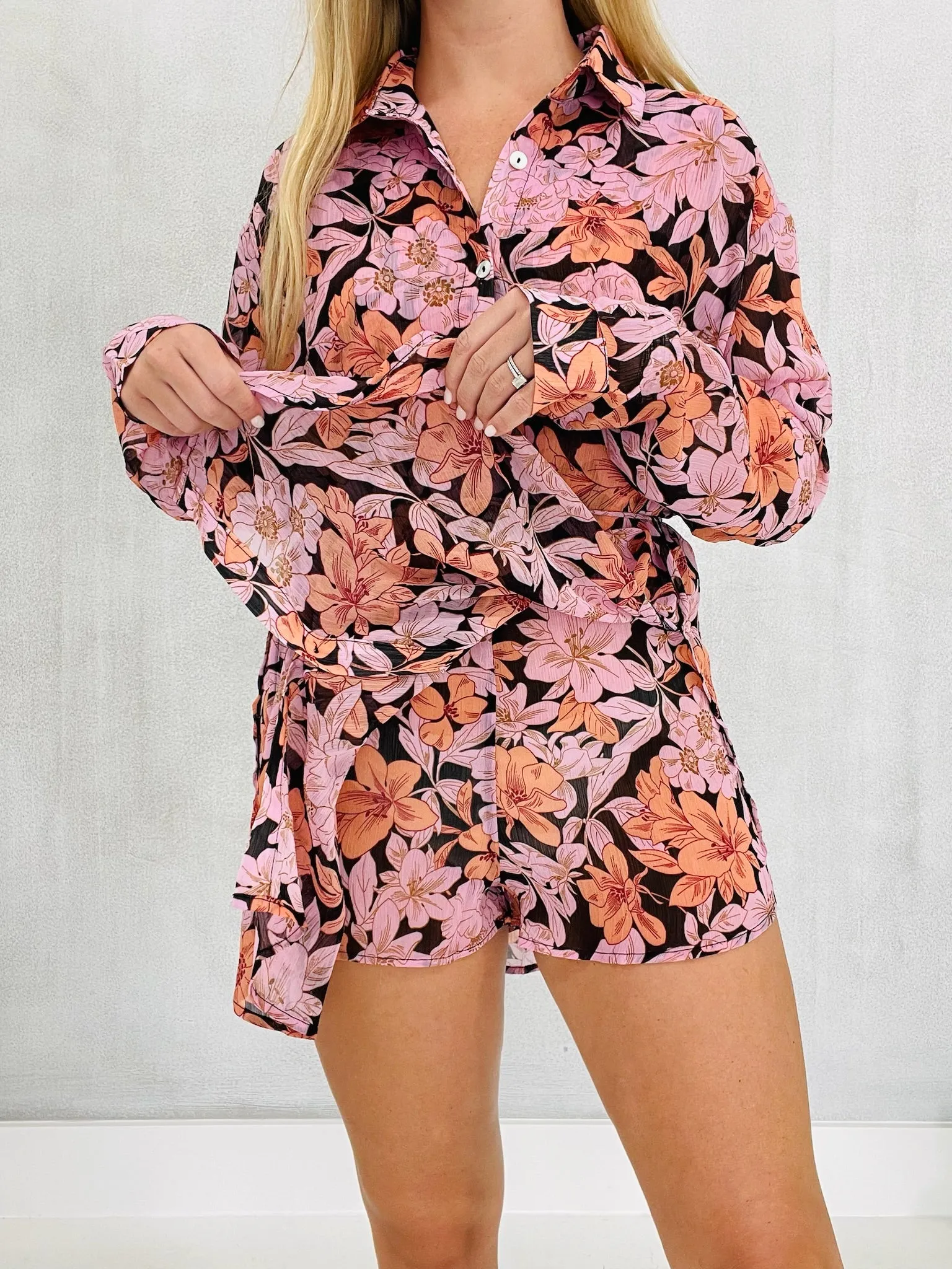The Brew Romper Dress - Floral