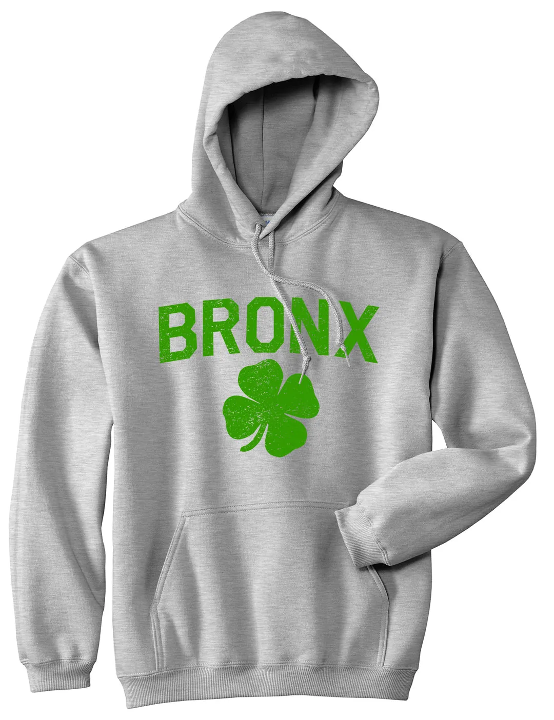 The Bronx Irish St Patricks Day Mens Pullover Hoodie