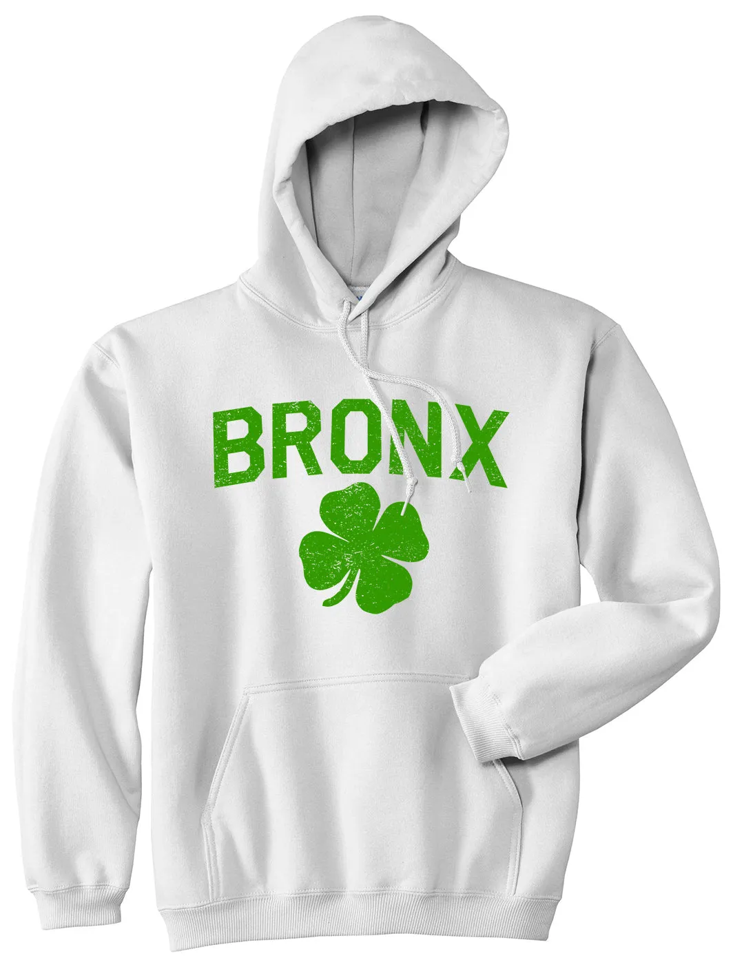 The Bronx Irish St Patricks Day Mens Pullover Hoodie