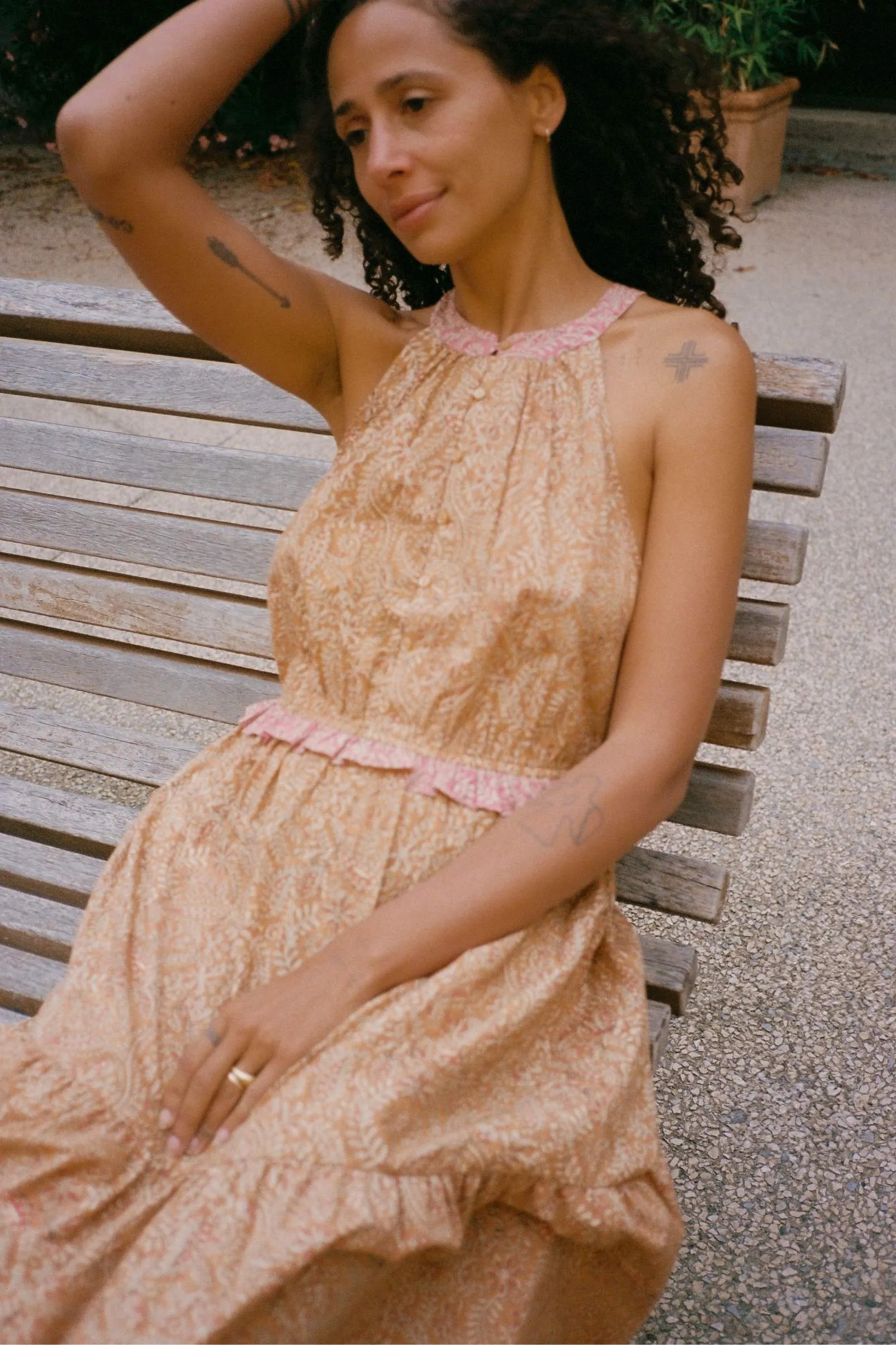 The Reese Dress | Paisley Coral