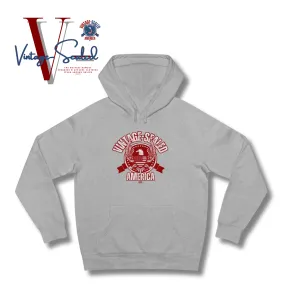 Vintage-Sealed "AMERICA" USA Apparel Hoodies Long Sleeves Pullover| Brand New Women's Fashion