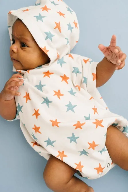 Vintage Star Hoodie Romper
