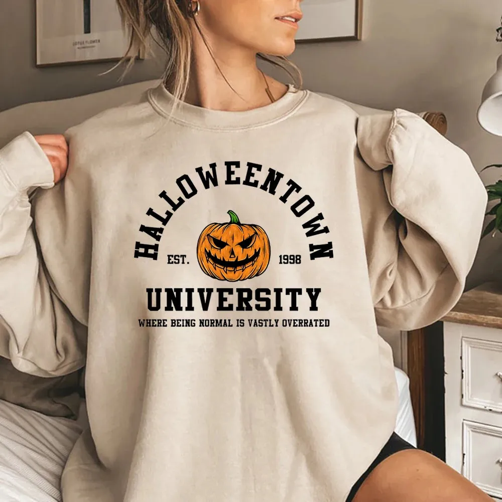Vintage Sweatshirt, Pumpkin Hoodie, Pullover