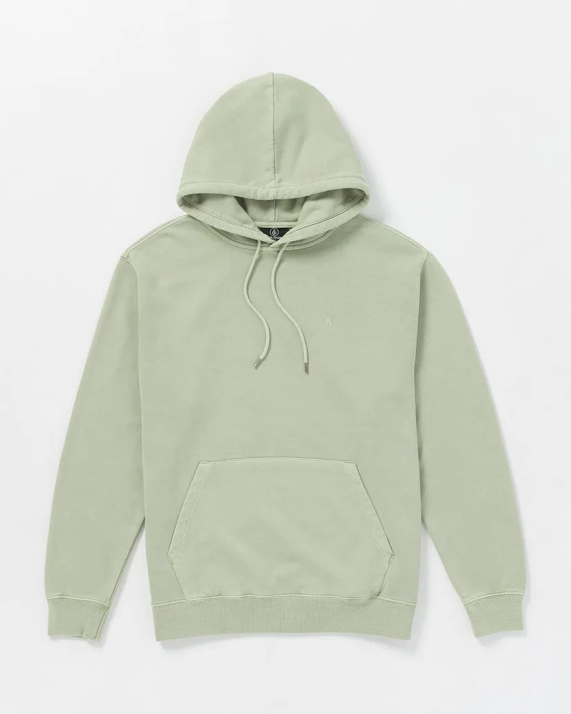 Volcom Single Stone Pullover Hoodie - GREEN TEA