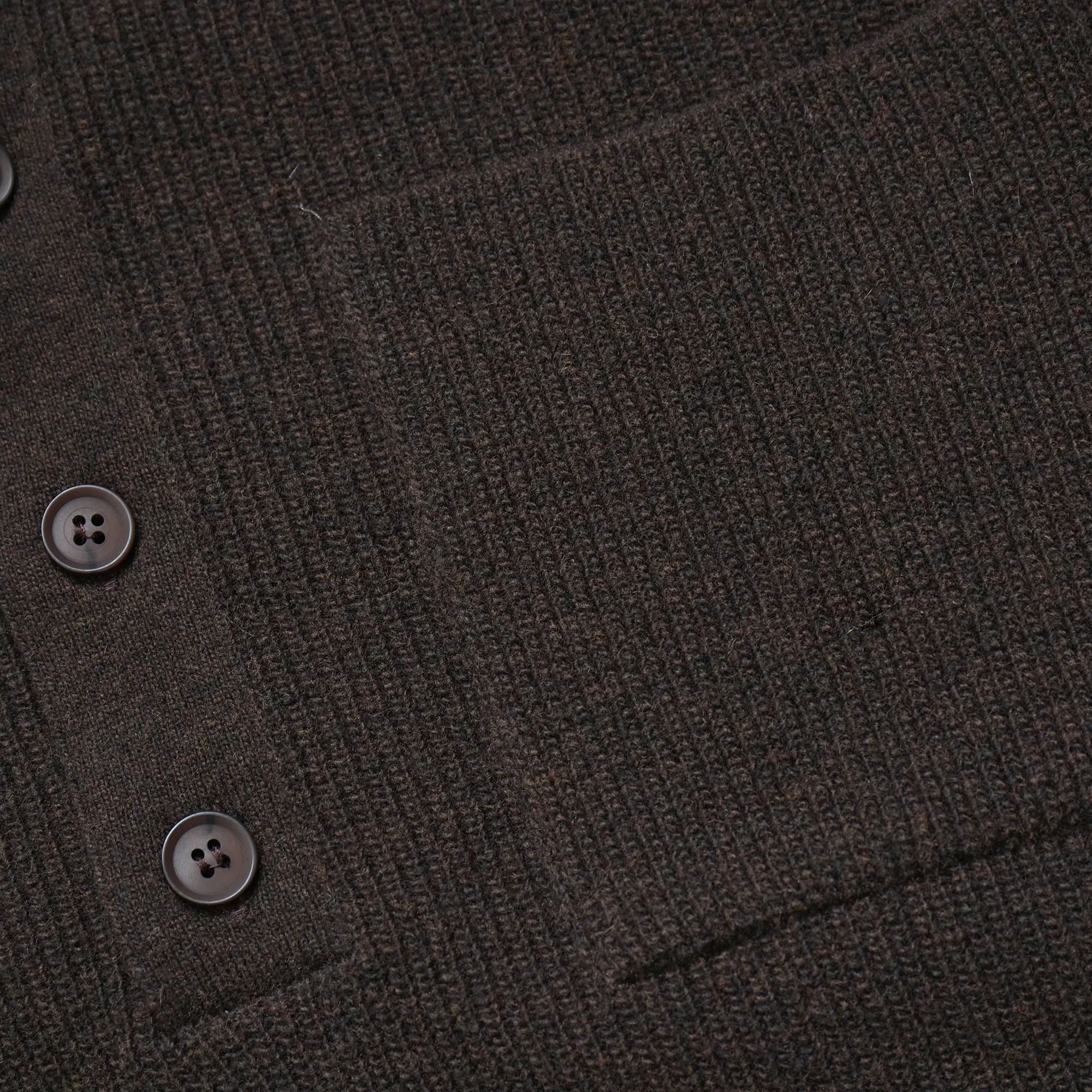 Warren Espresso Polo Sweater
