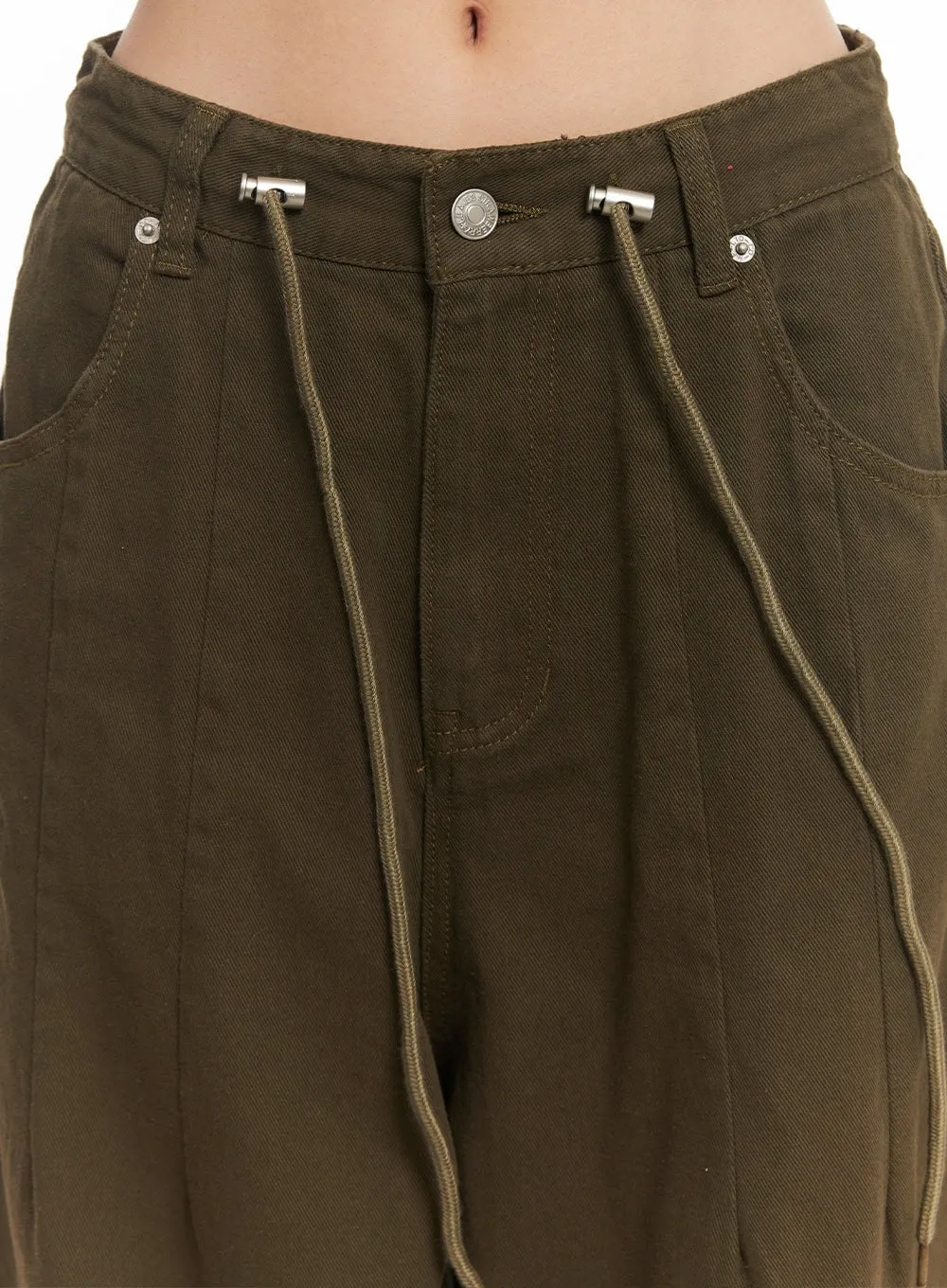 Wide-Leg Cargo Pants CA514